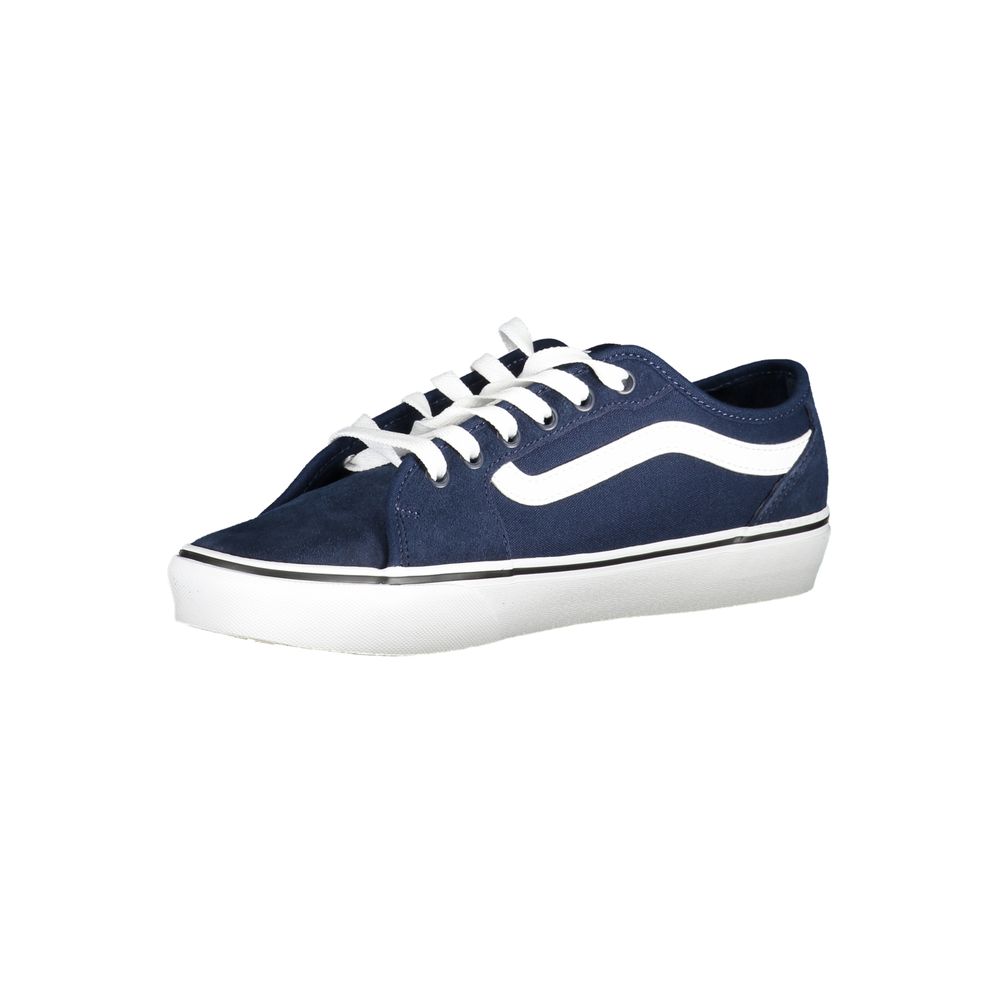 Vans Blue Polyester Men Sneaker