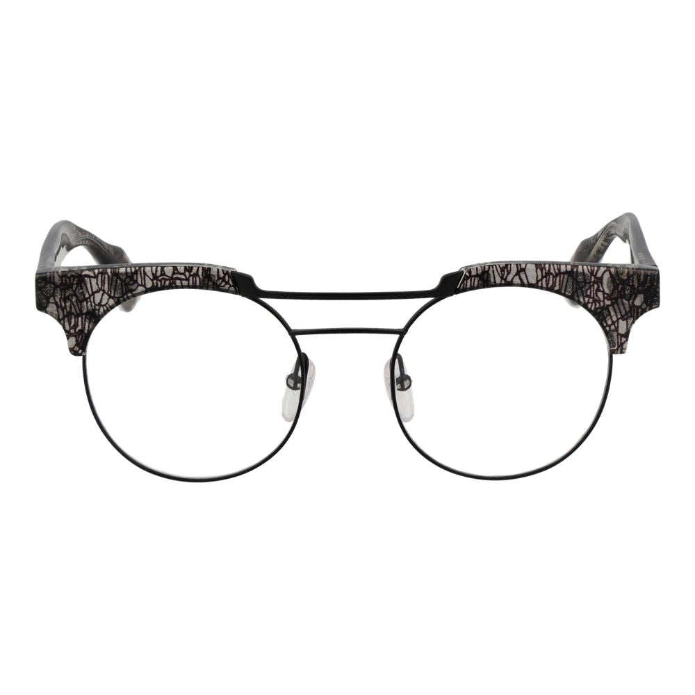 Yohji Yamamoto Black Plastic Glasses (Frames) - Luxe Marca