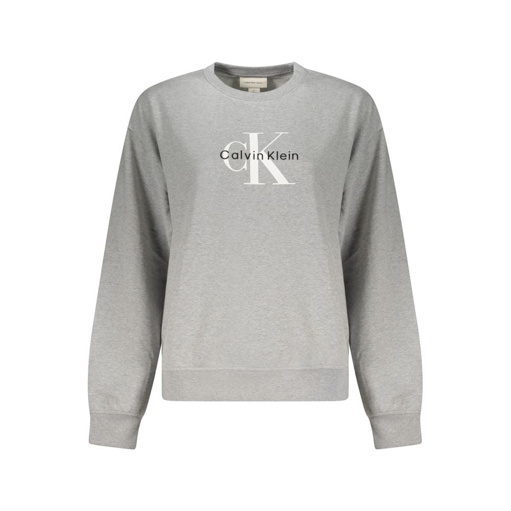 Calvin Klein Gray Cotton Women Sweater