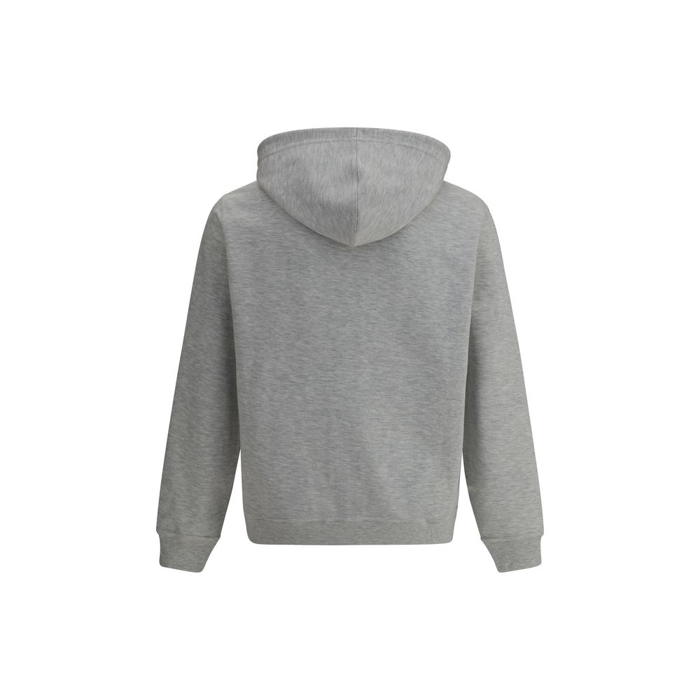 Brunello Cucinelli Gray Cotton Hoodie