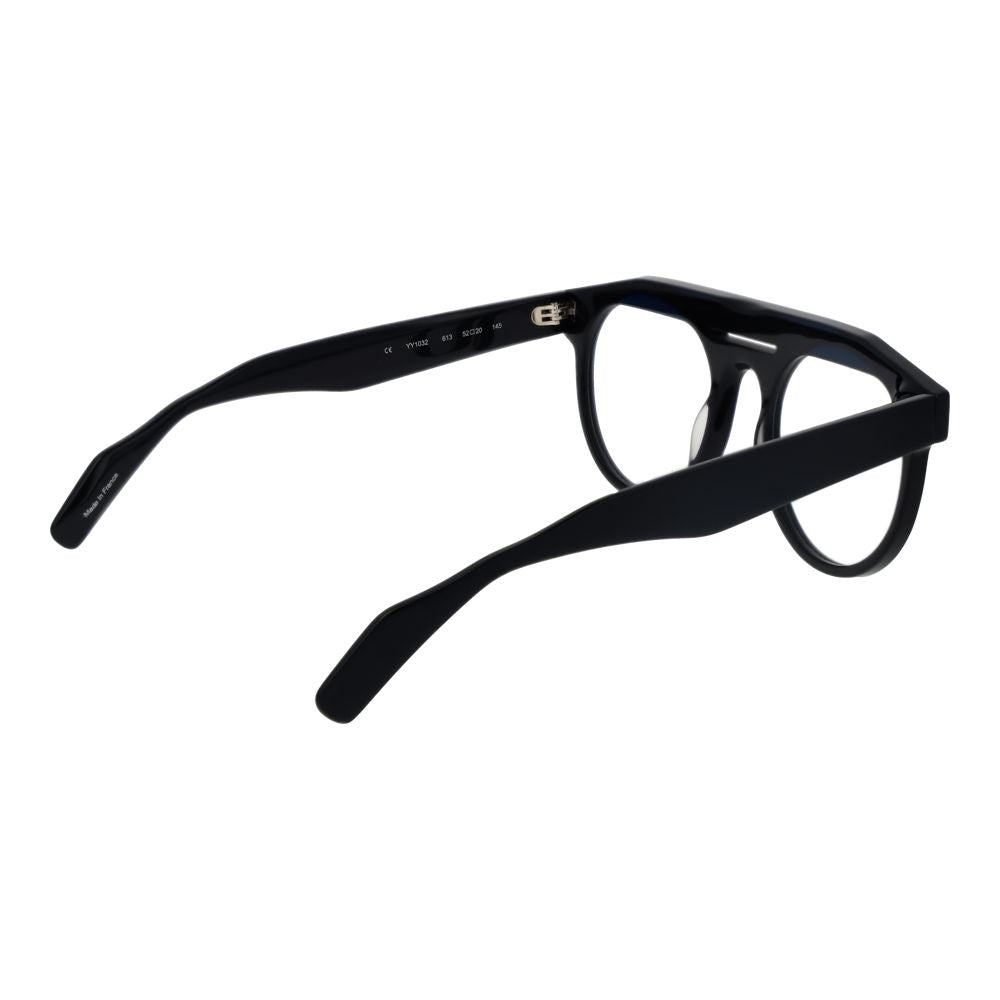 Yohji Yamamoto Black Plastic Glasses (Frames) - Luxe Marca