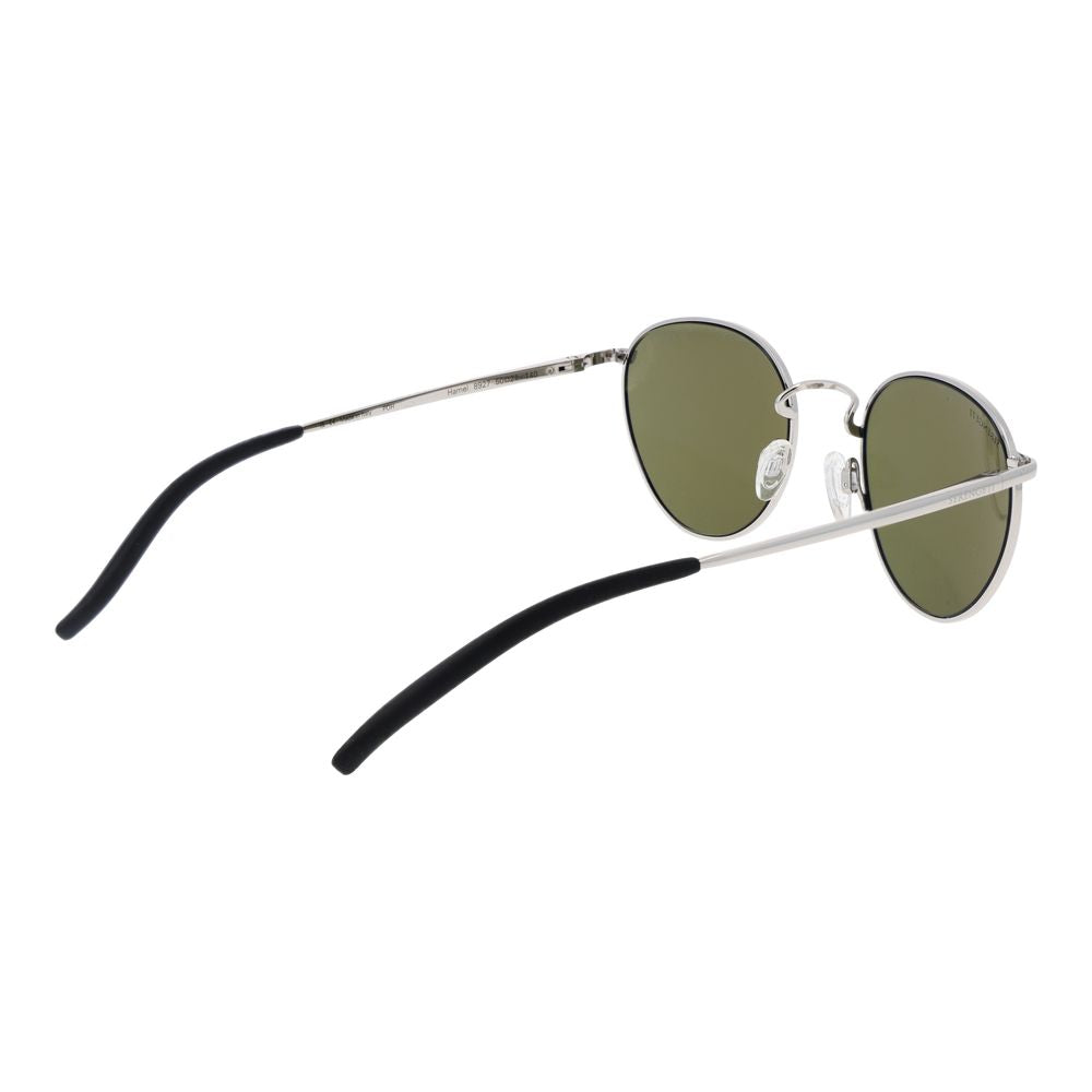 Serengeti Silver Metal Sunglasses - Luxe Marca