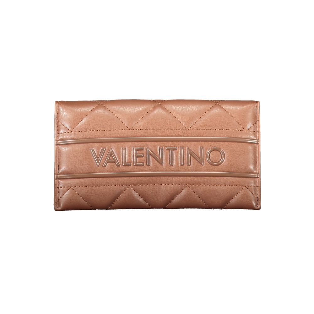 Mario Valentino Marrone Polyurethane Women Wallet