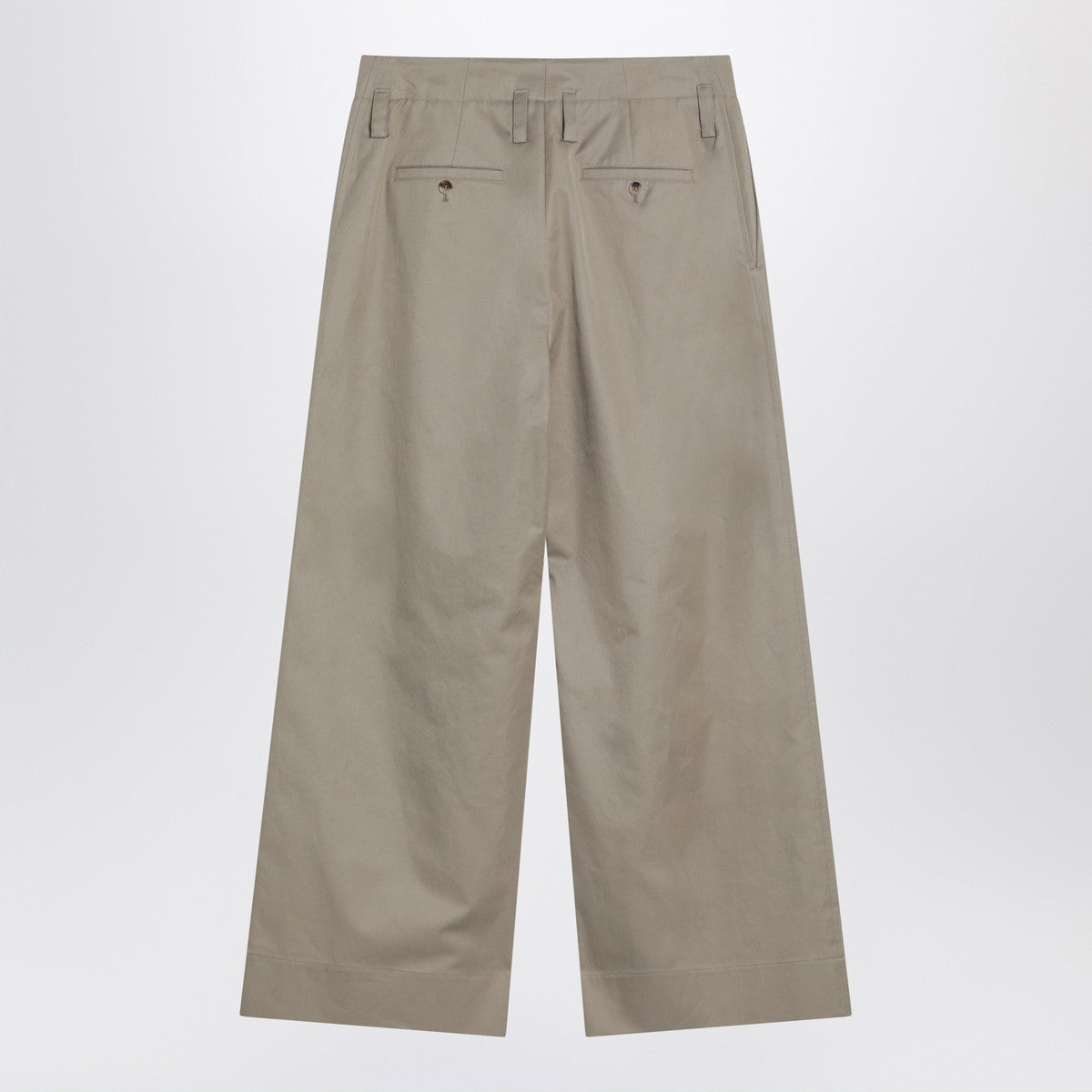 Alexander Mcqueen Alexander McQueen Beige cotton gabardine chino pants