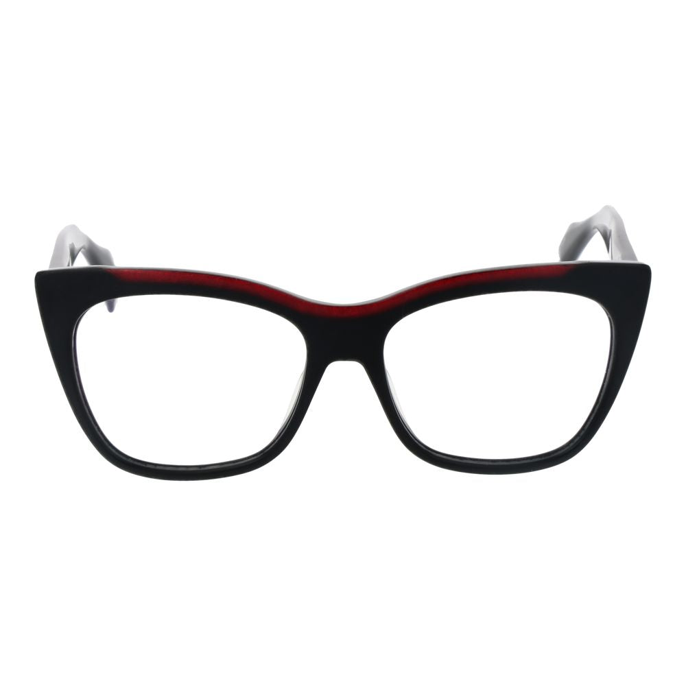 Yohji Yamamoto Black Plastic Glasses (Frames) - Luxe Marca