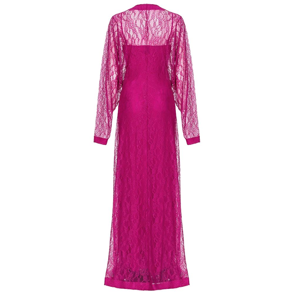 PINKO Purple Nylon Women Dress