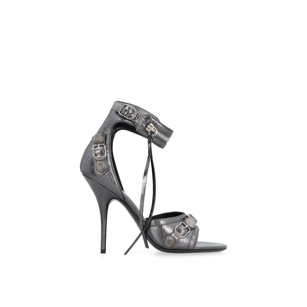 صندل جلدي من Balenciaga Cagole