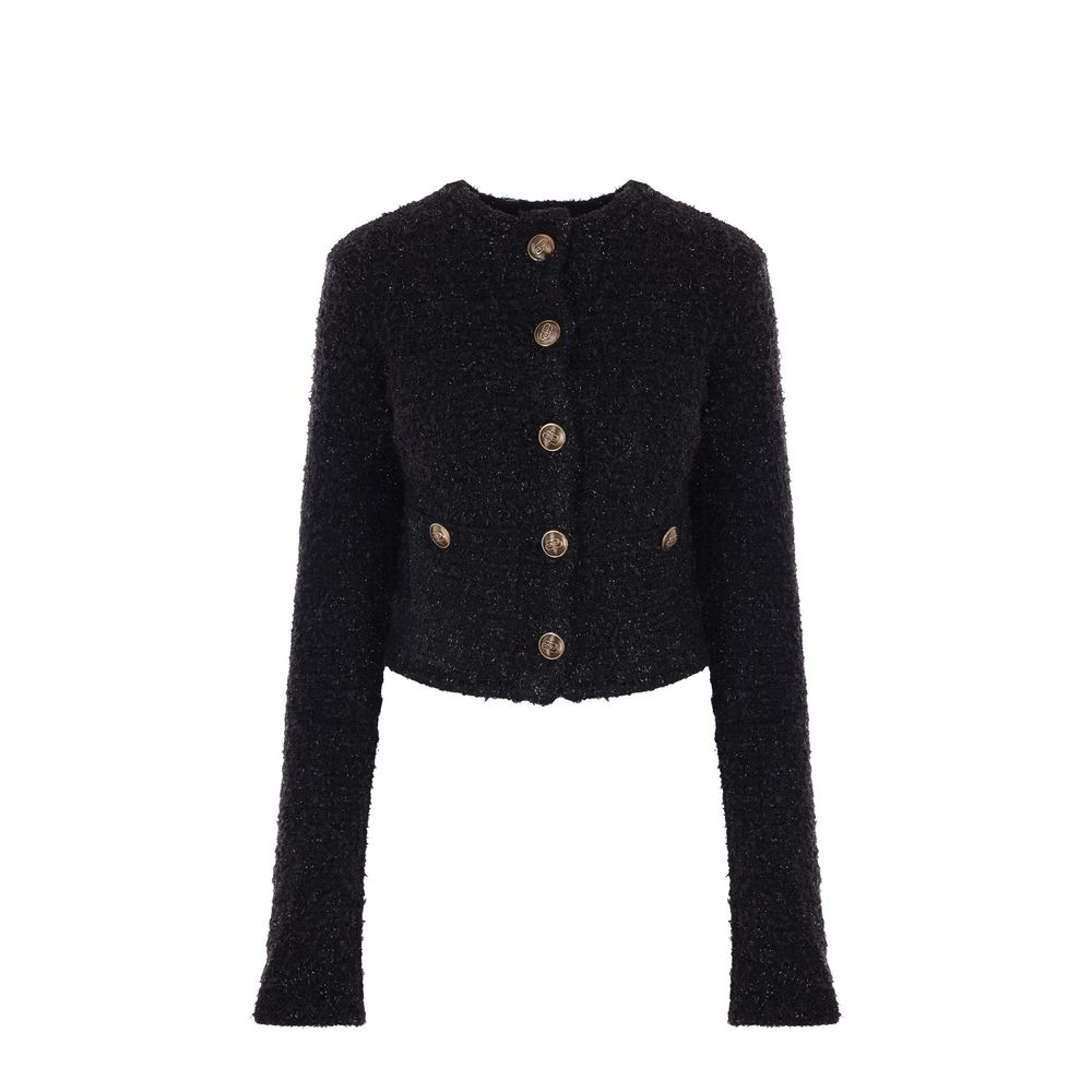 سترة من Balenciaga Crop Bouclé