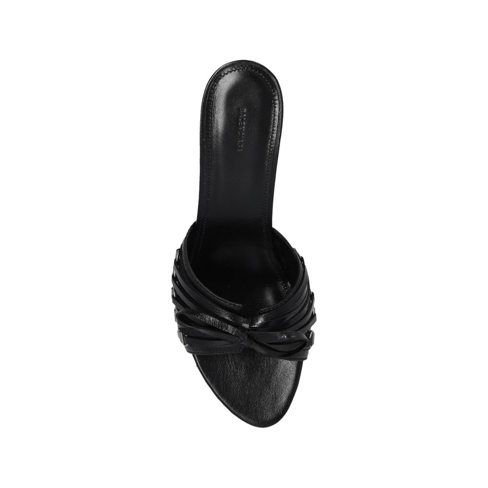 صندل جلدي من Balenciaga Cagole 70