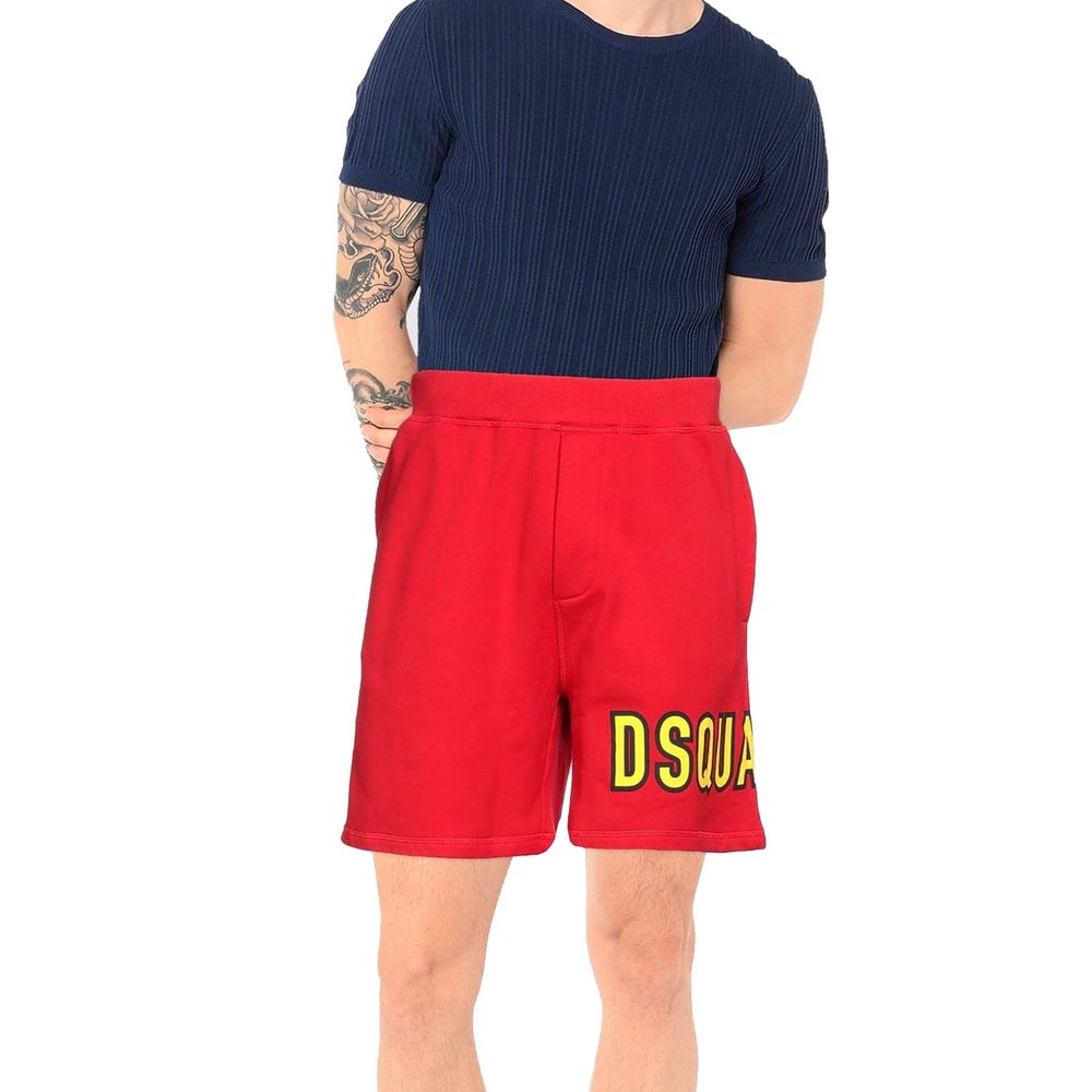 شورت قطني بشعار Dsquared²