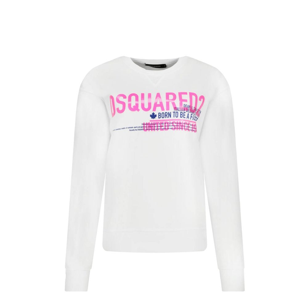 سويت شيرت قطني بشعار Dsquared²
