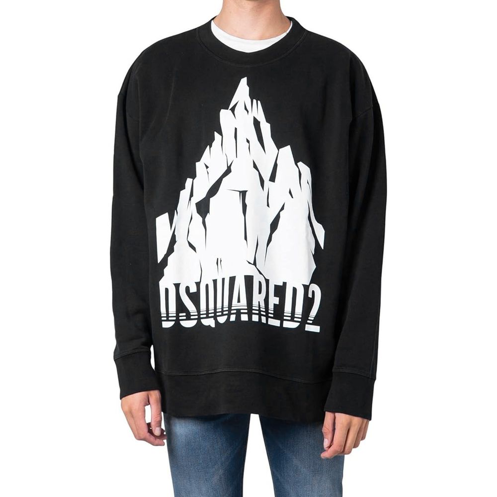 سويت شيرت قطني بشعار Dsquared²