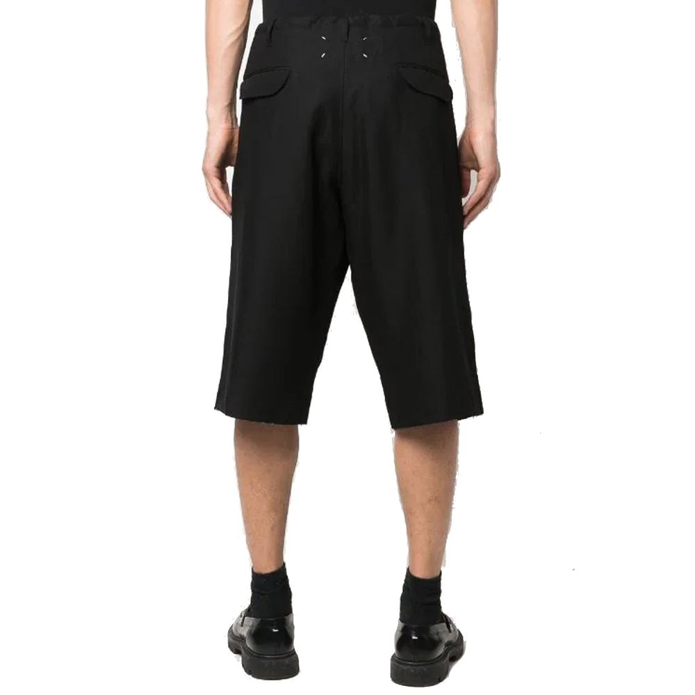 شورت برمودا من مزيج الكتان من Maison Margiela