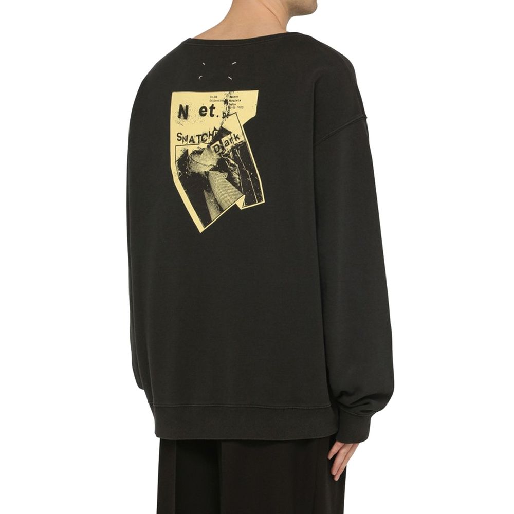 سويت شيرت قطني كبير الحجم من Maison Margiela