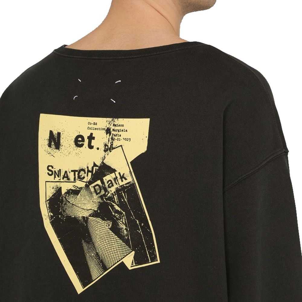 سويت شيرت قطني كبير الحجم من Maison Margiela