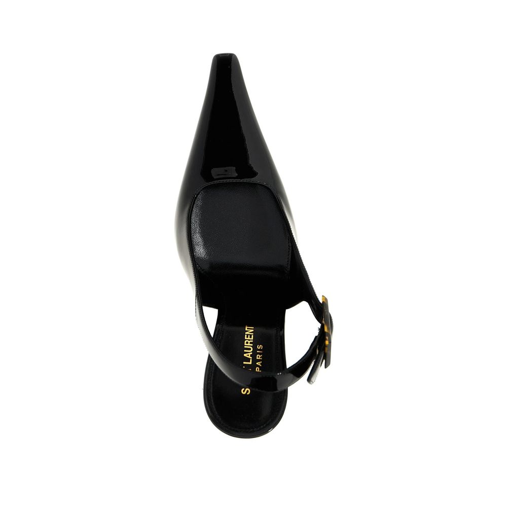 Saint Laurent 'Dune' Leather Slingback Pumps