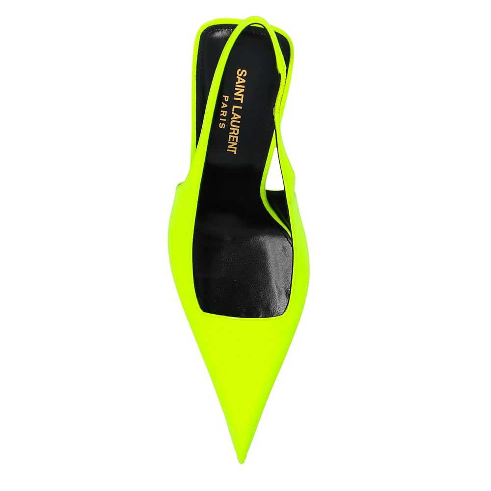 Saint Laurent Kiss 105 Slingback Pumps