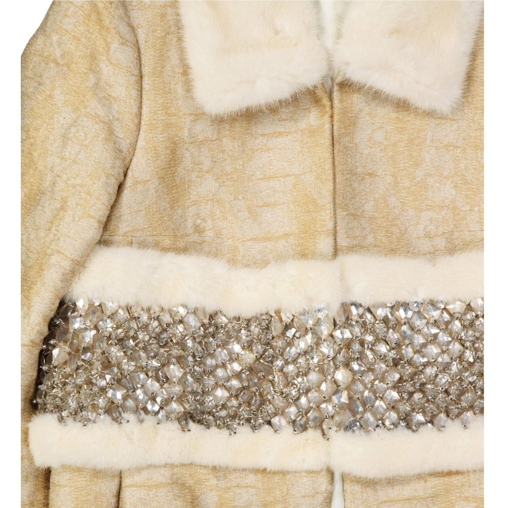 معطف Dsquared² مزين بالكريستال