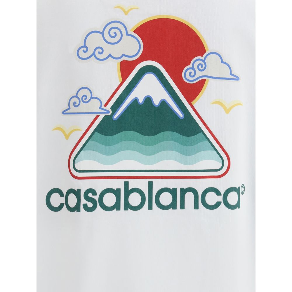 تيشيرت مطبوع بالشاشة الحريرية من Casablanca Montagne OndulÉe
