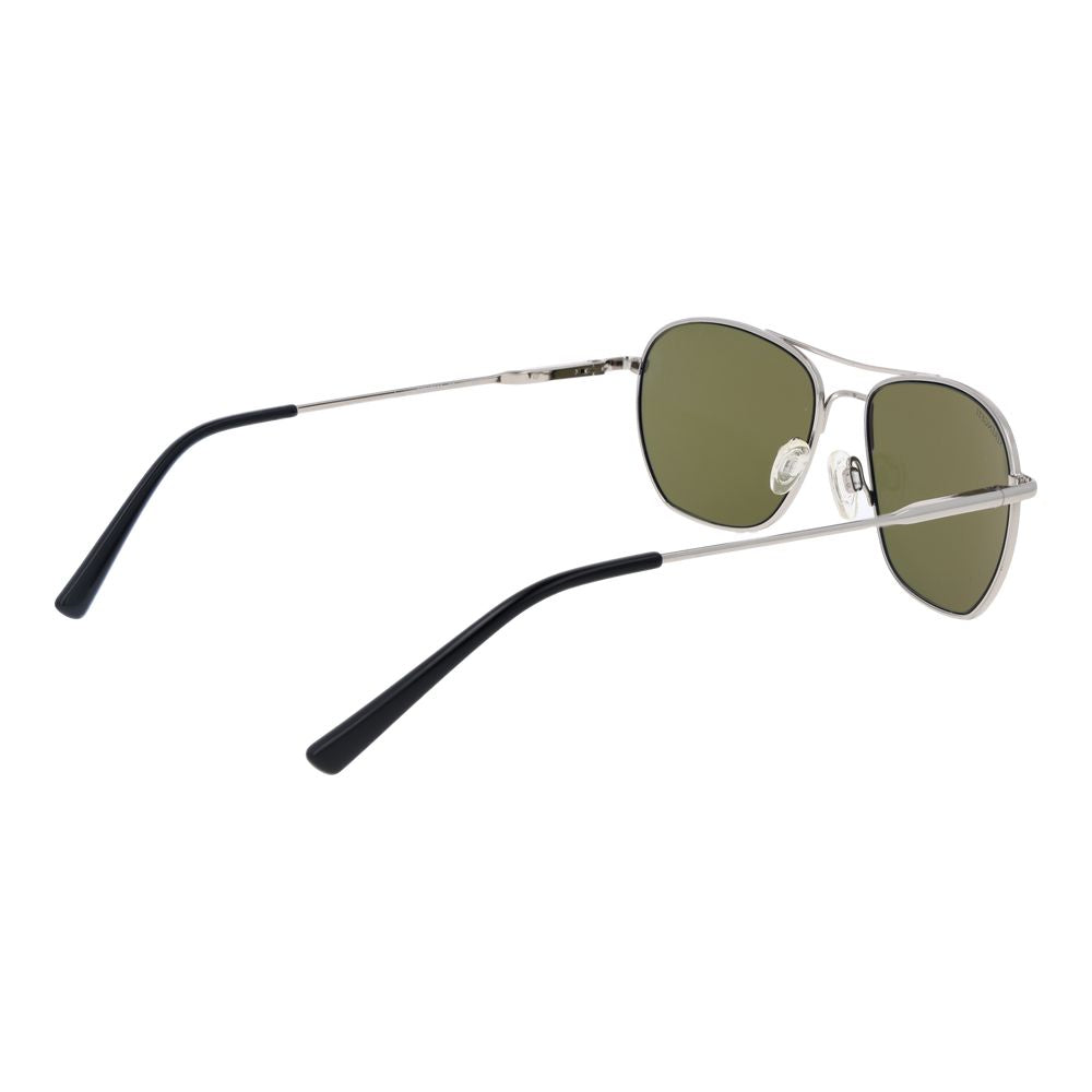 Serengeti Silver Metal Sunglasses - Luxe Marca