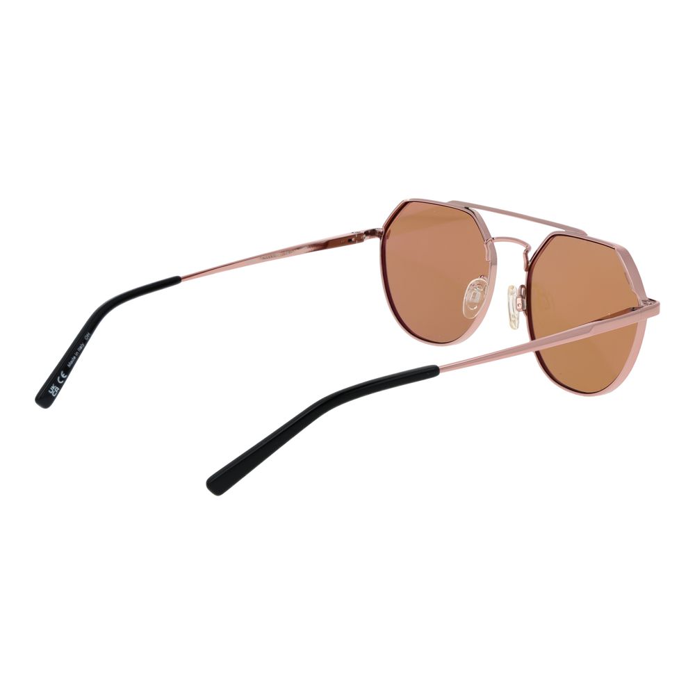Serengeti Rose Gold Metal Sunglasses - Luxe Marca