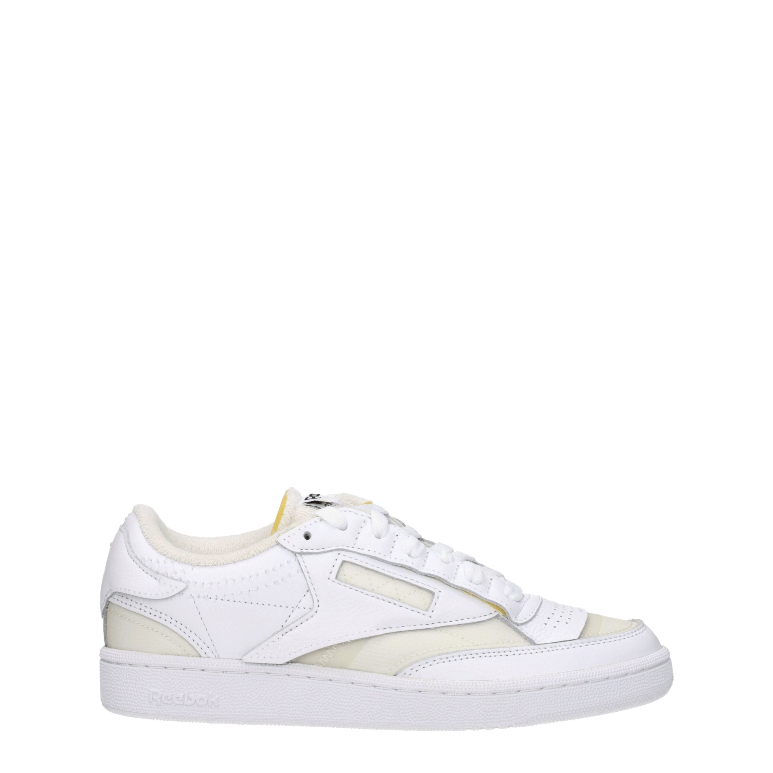 Maison Margiela White Fabric Low Top Sneakers