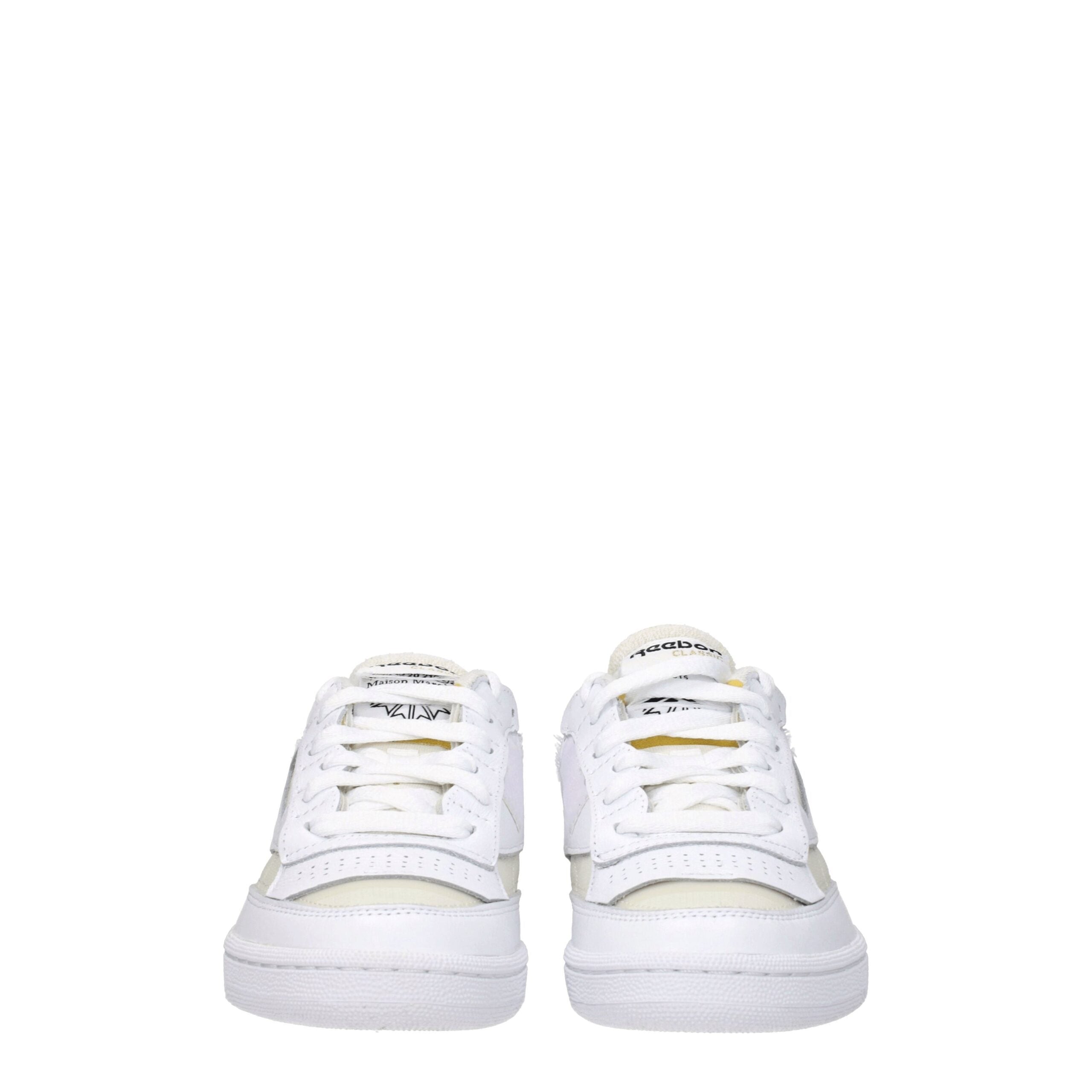 حذاء Maison Margiela منخفض من القماش الأبيض