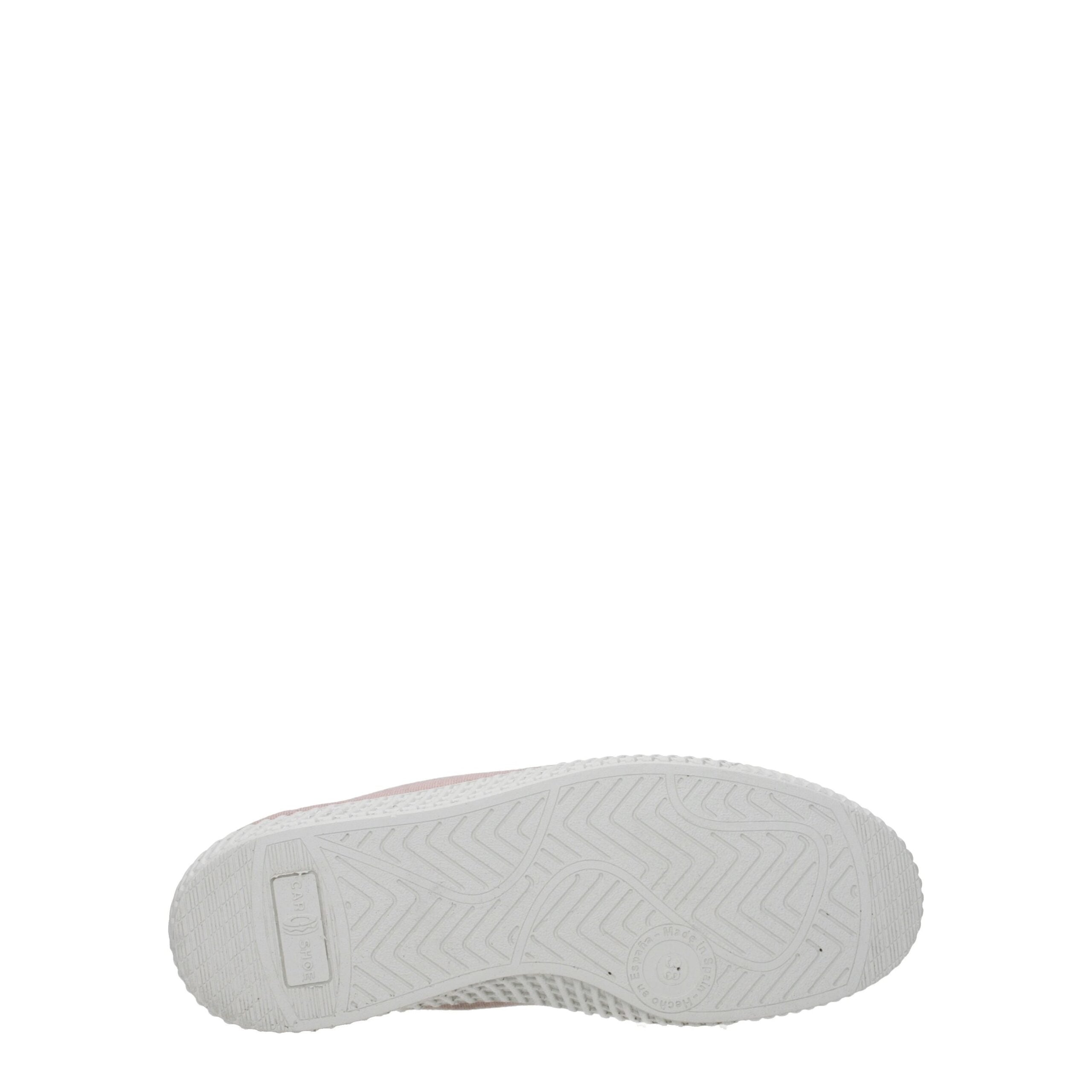 حذاء رياضي منخفض الرقبة من القماش باللون الوردي من Car Shoe