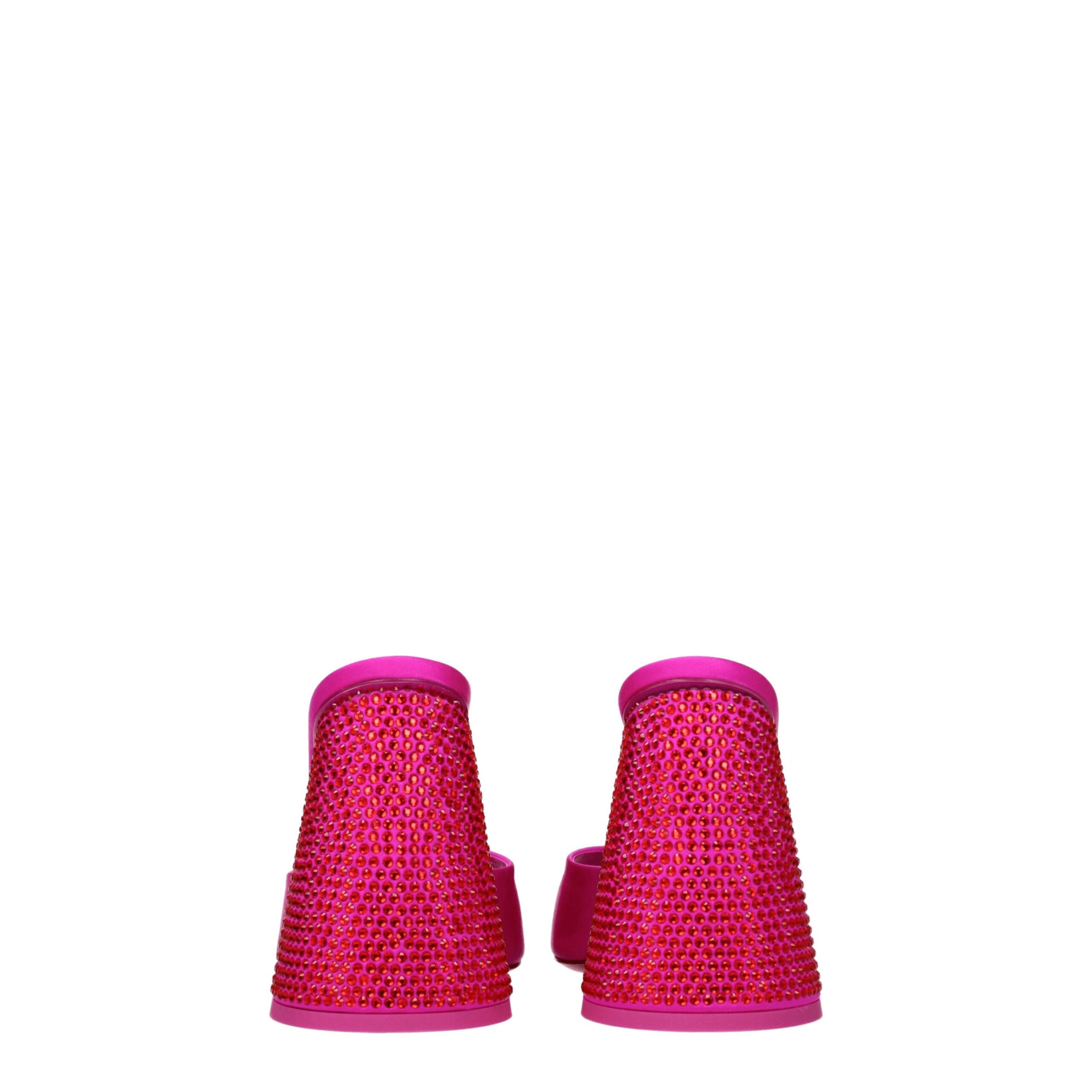 صندل أتيكو الوردي ذو المنصة الساتان