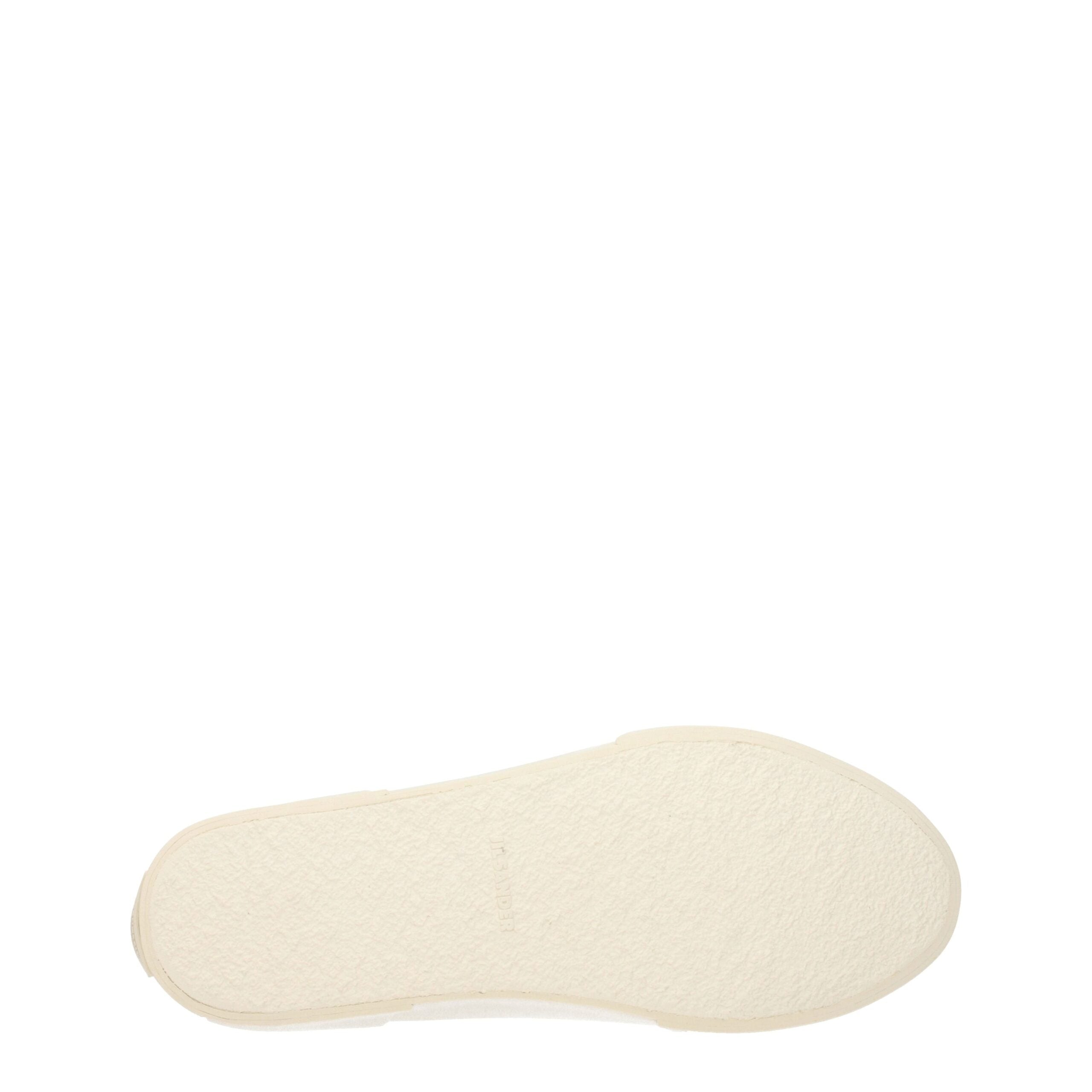 حذاء جيل ساندر الرياضي ذو الرقبة العالية من القماش البيج