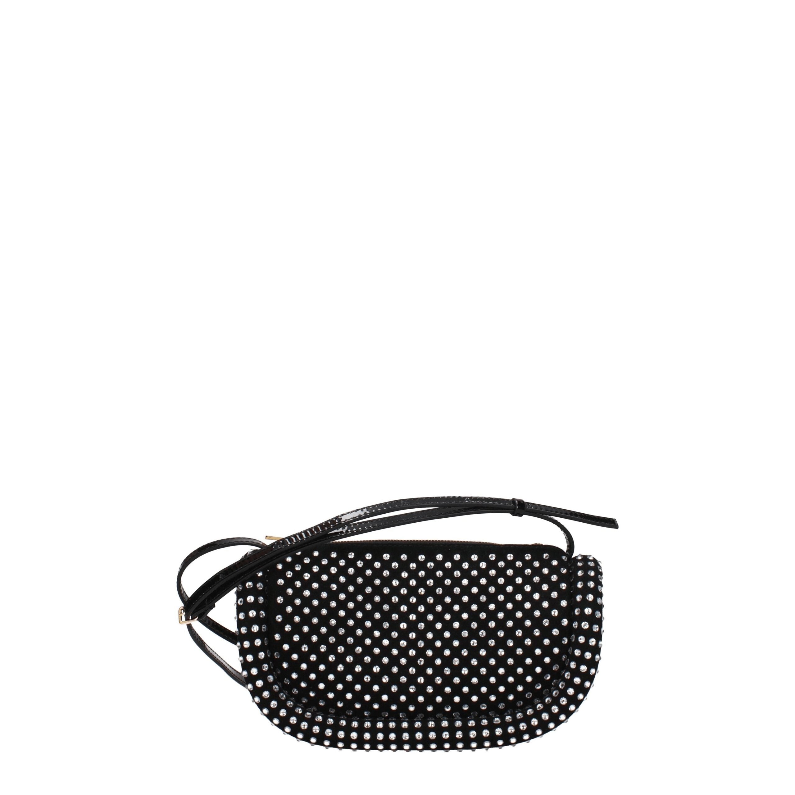 Jw Anderson Black Leather Crossbody Bag
