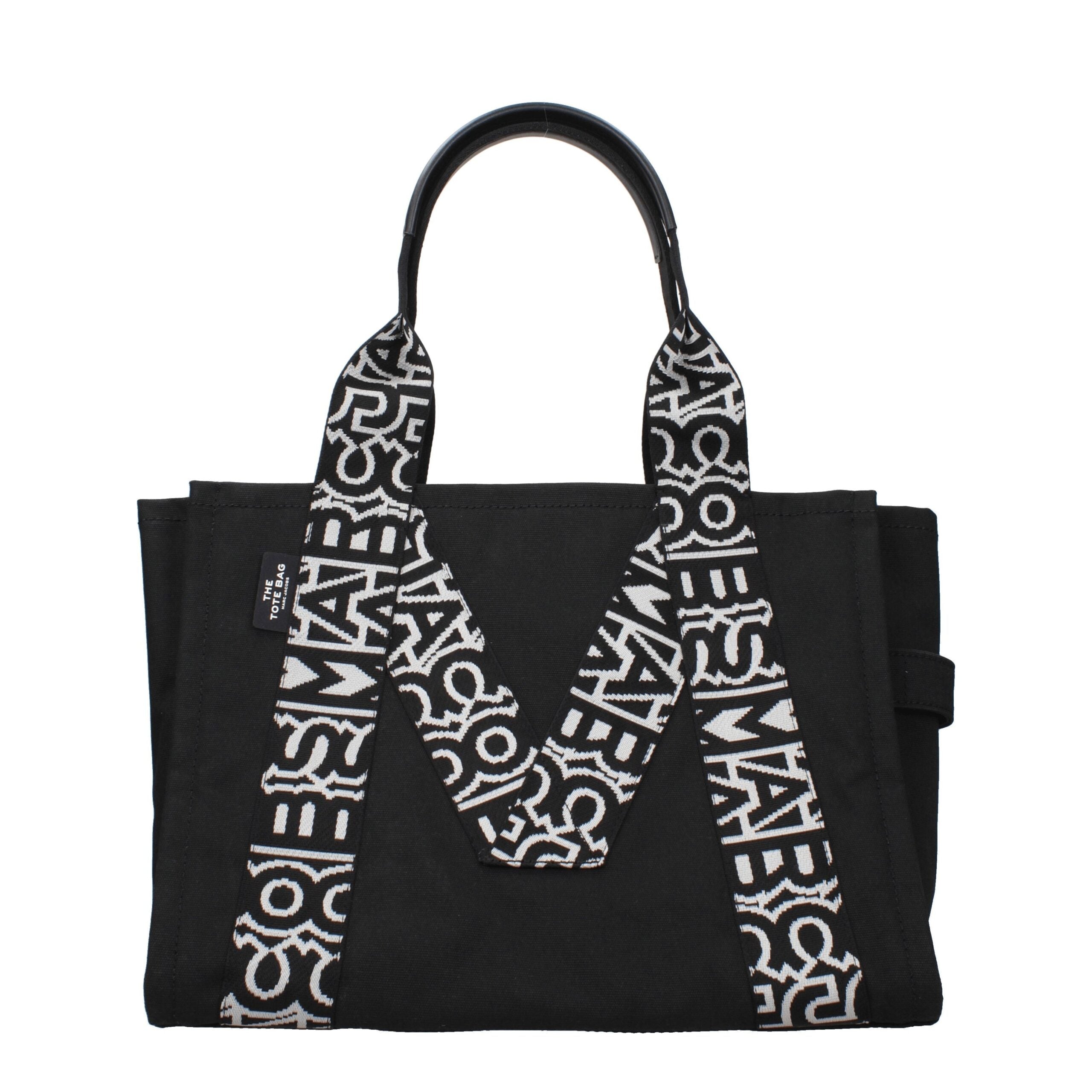 Marc Jacobs Black Fabric Shoulder Bags