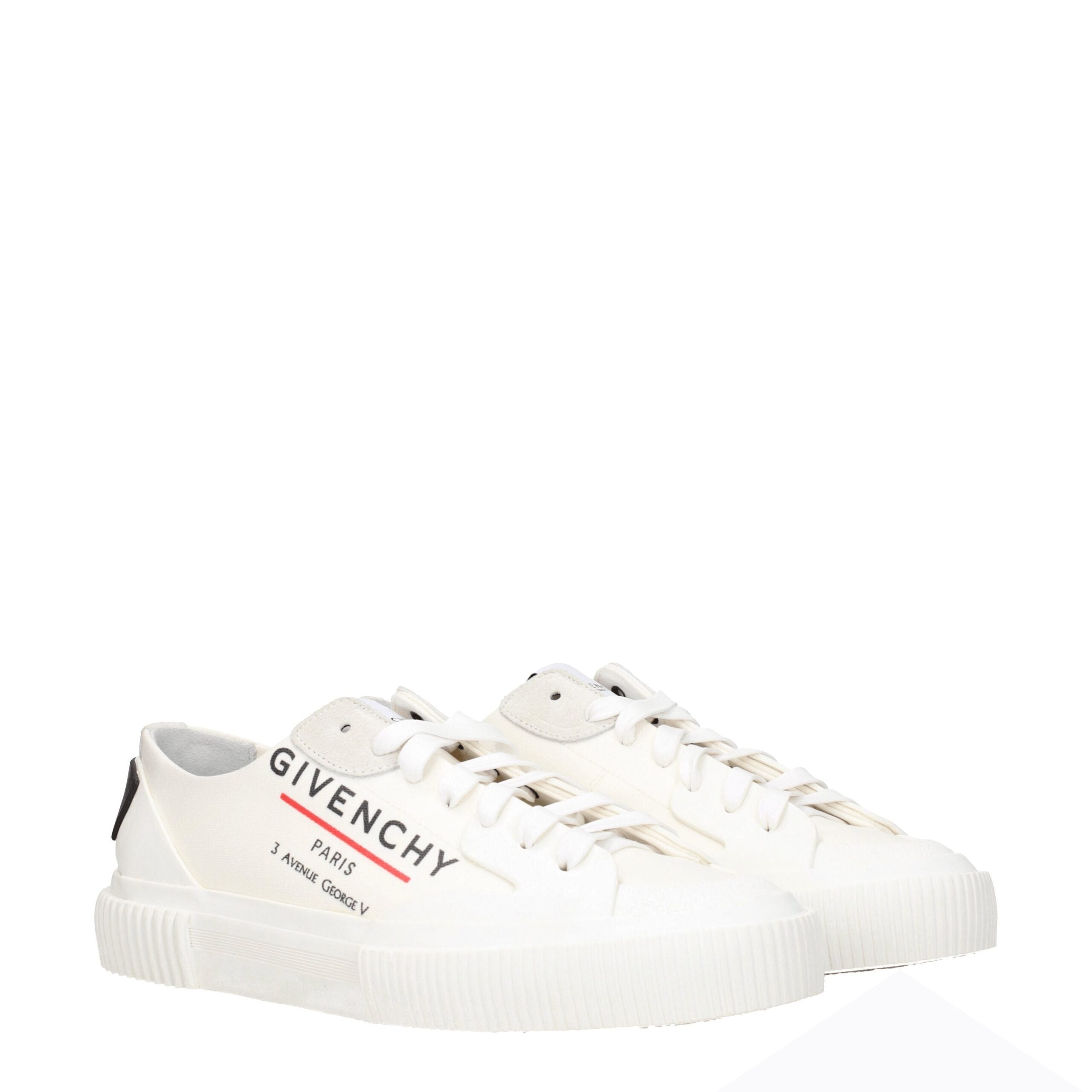 Givenchy Beige Fabric Low Top Sneakers