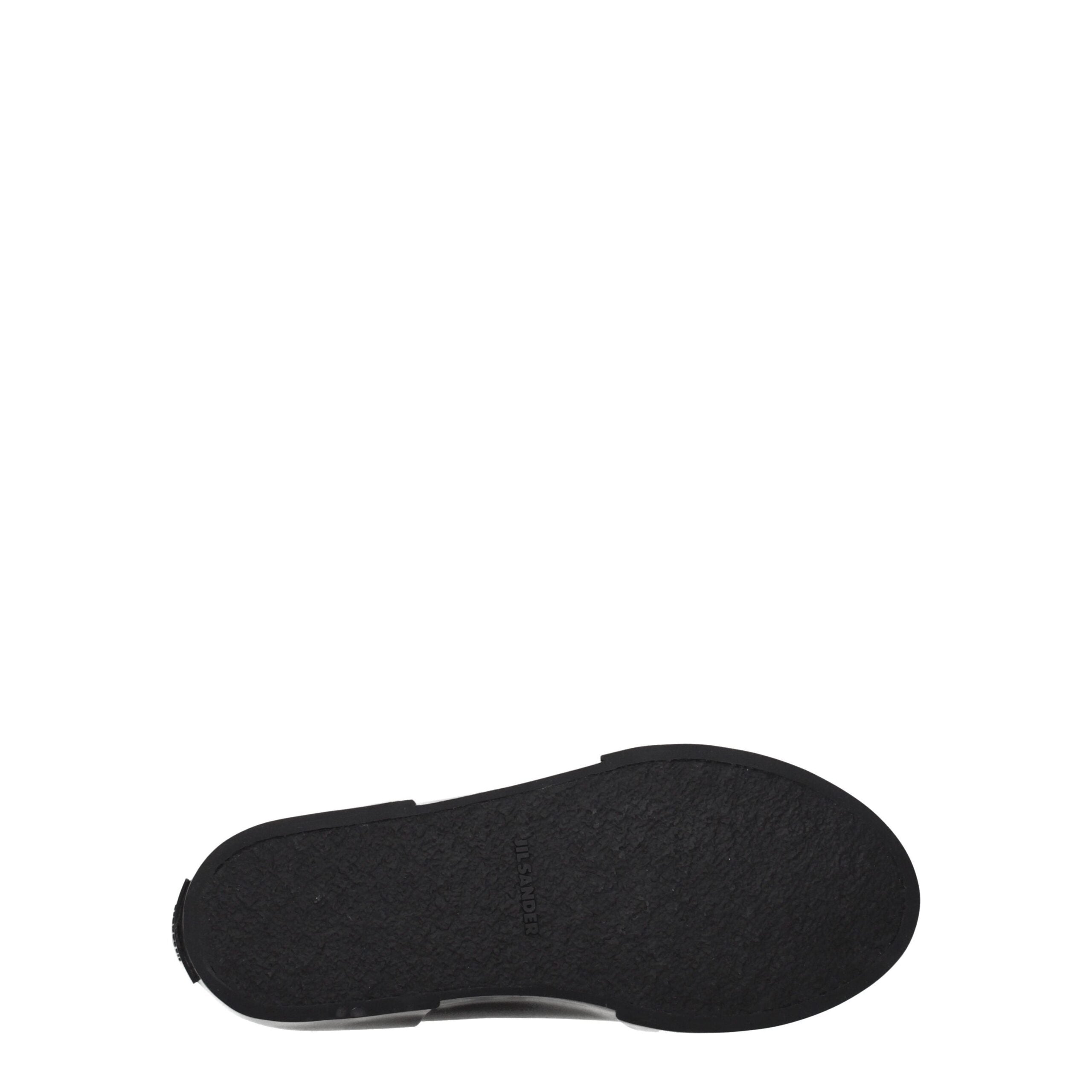 حذاء رياضي جيل ساندر أسود من القماش عالي الرقبة