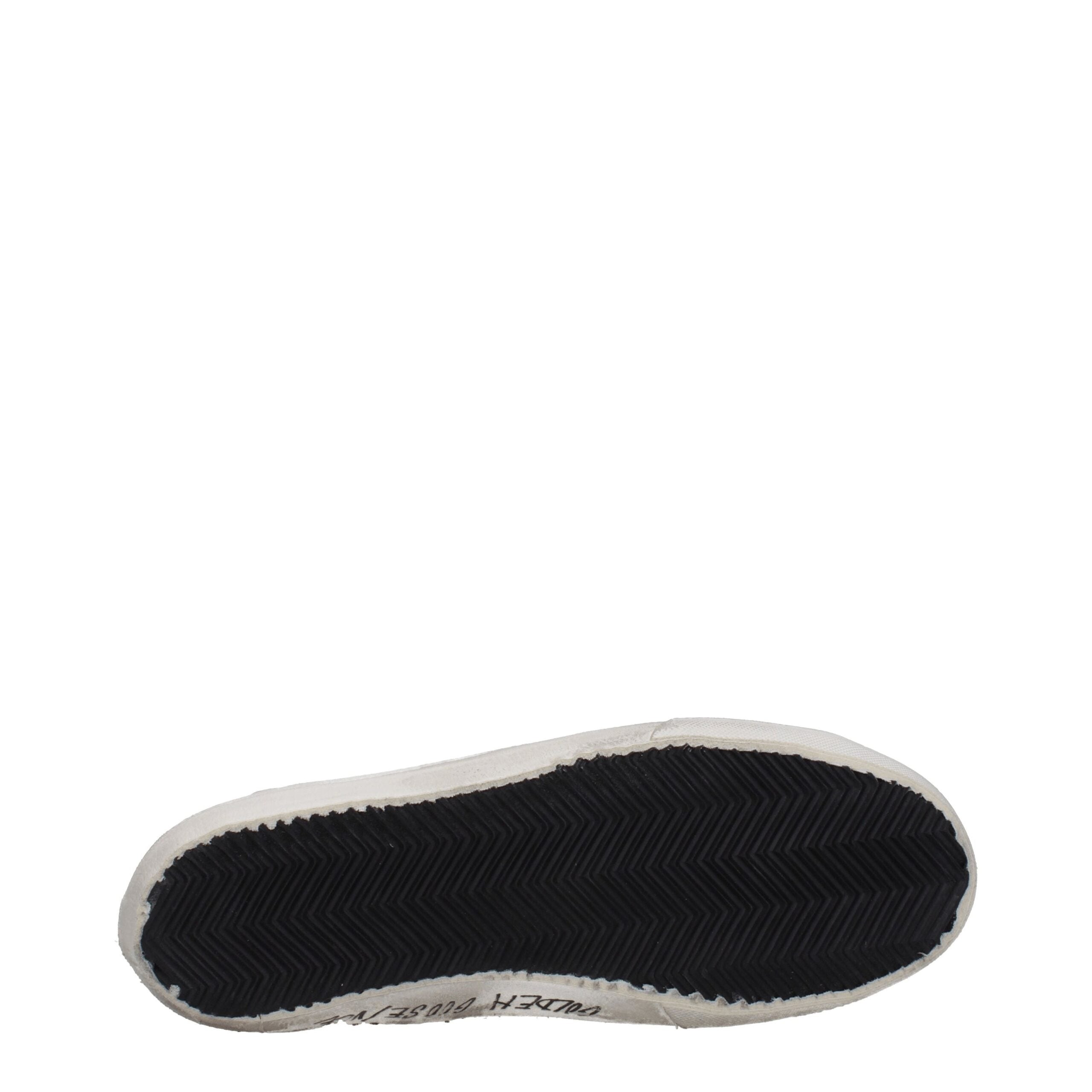 حذاء رياضي عالي الرقبة من الجلد باللون البني من Golden Goose