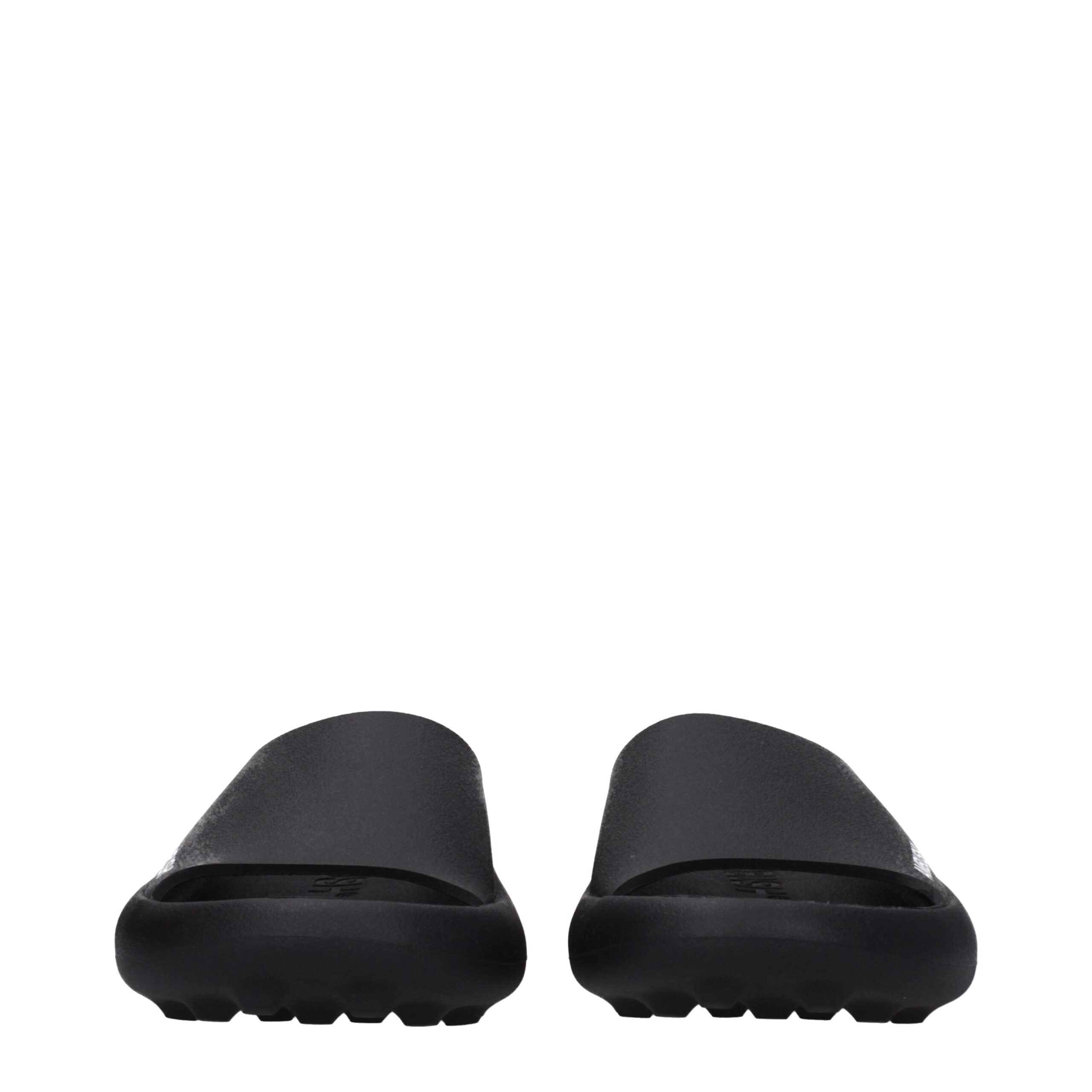 Ambush Black Cotton Slippers