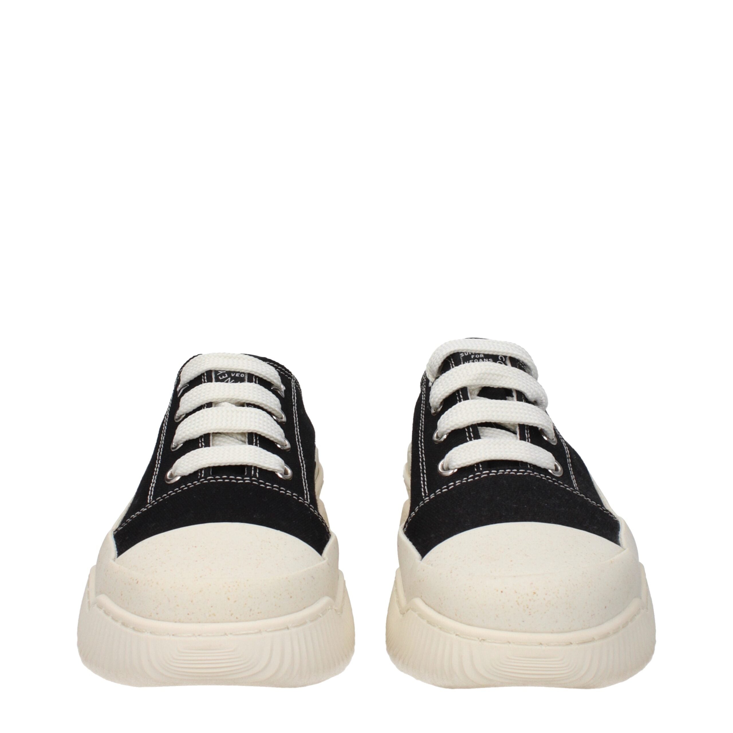 Stella McCartney Black Fabric Chunky Sneakers