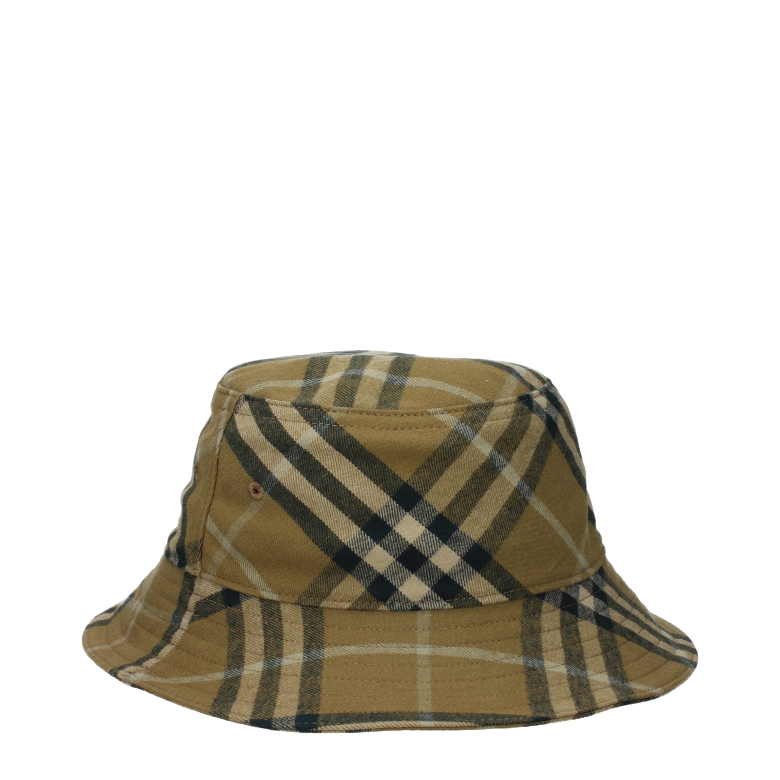 Burberry Green Cotton Bucket Hat