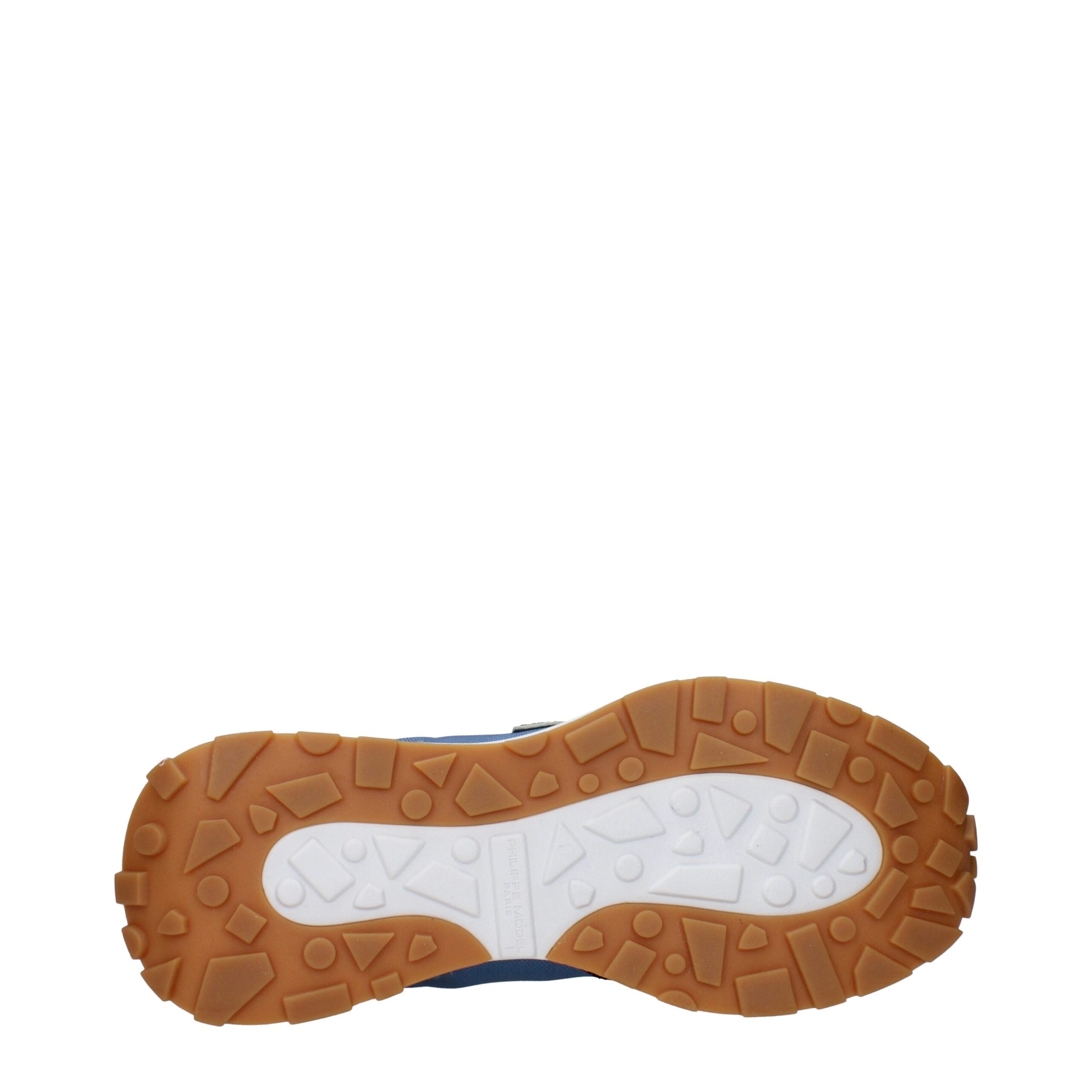 Philippe Model Blue Fabric Athletic Sneakers