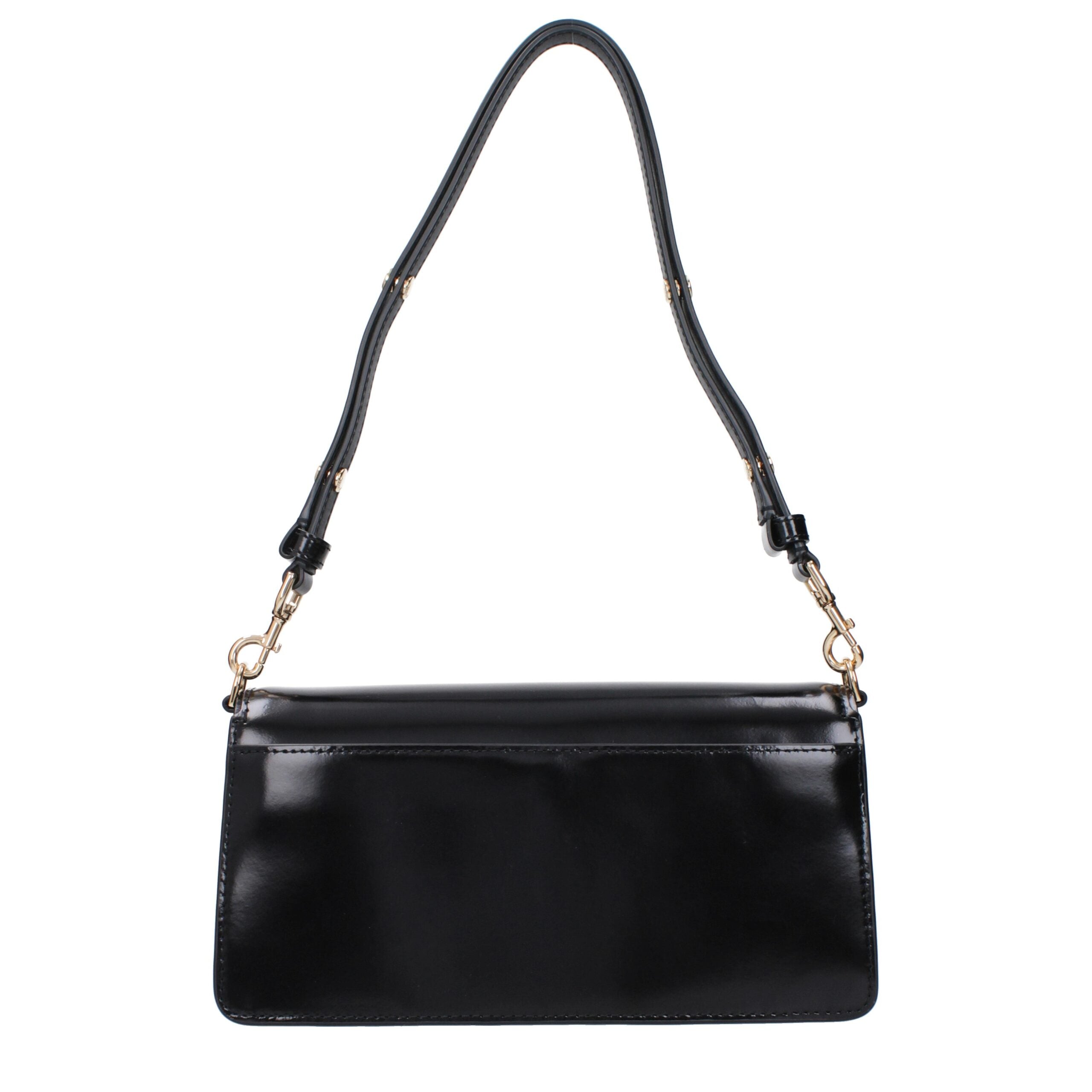 Tory Burch Black Leather Shoulder Bag