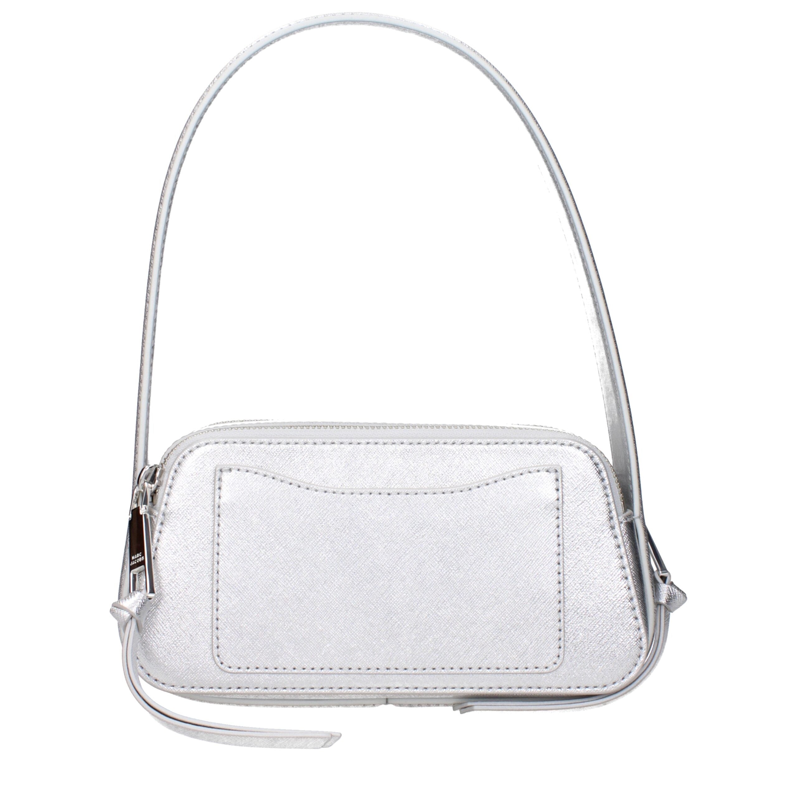 Marc Jacobs Gray Leather Shoulder Bags