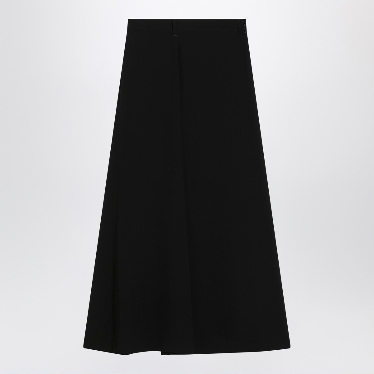 Balenciaga Balenciaga Draped black skirt in crêpe