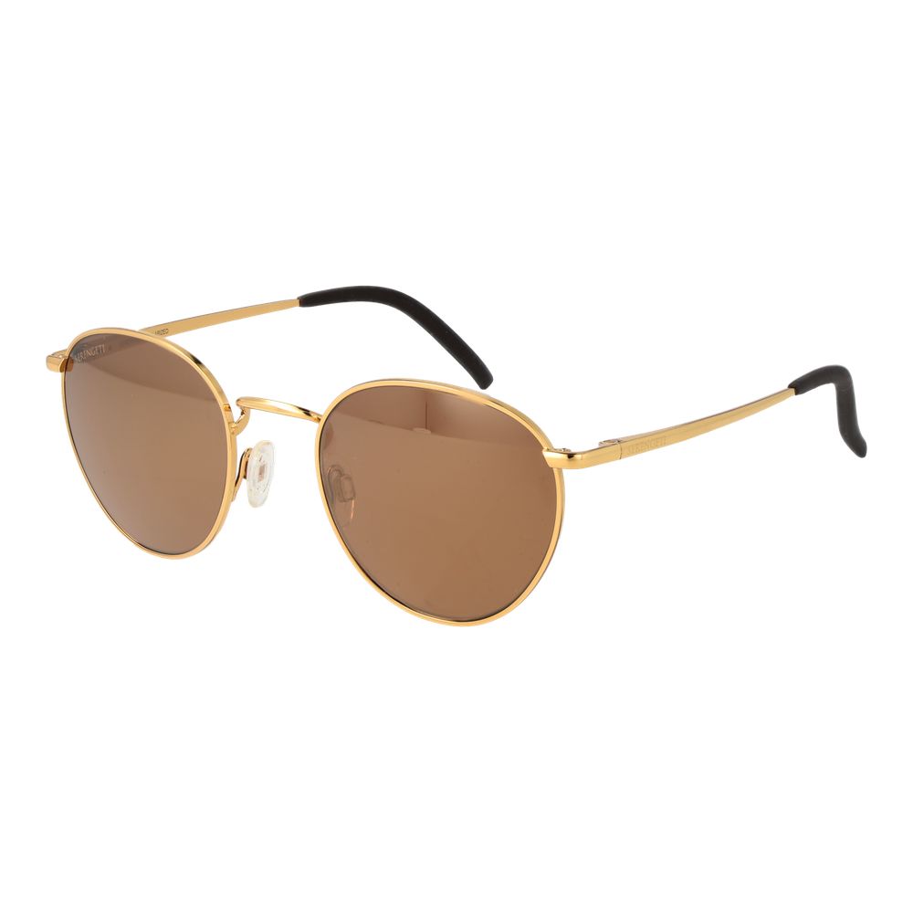Serengeti Gold Metal Sunglasses - Luxe Marca
