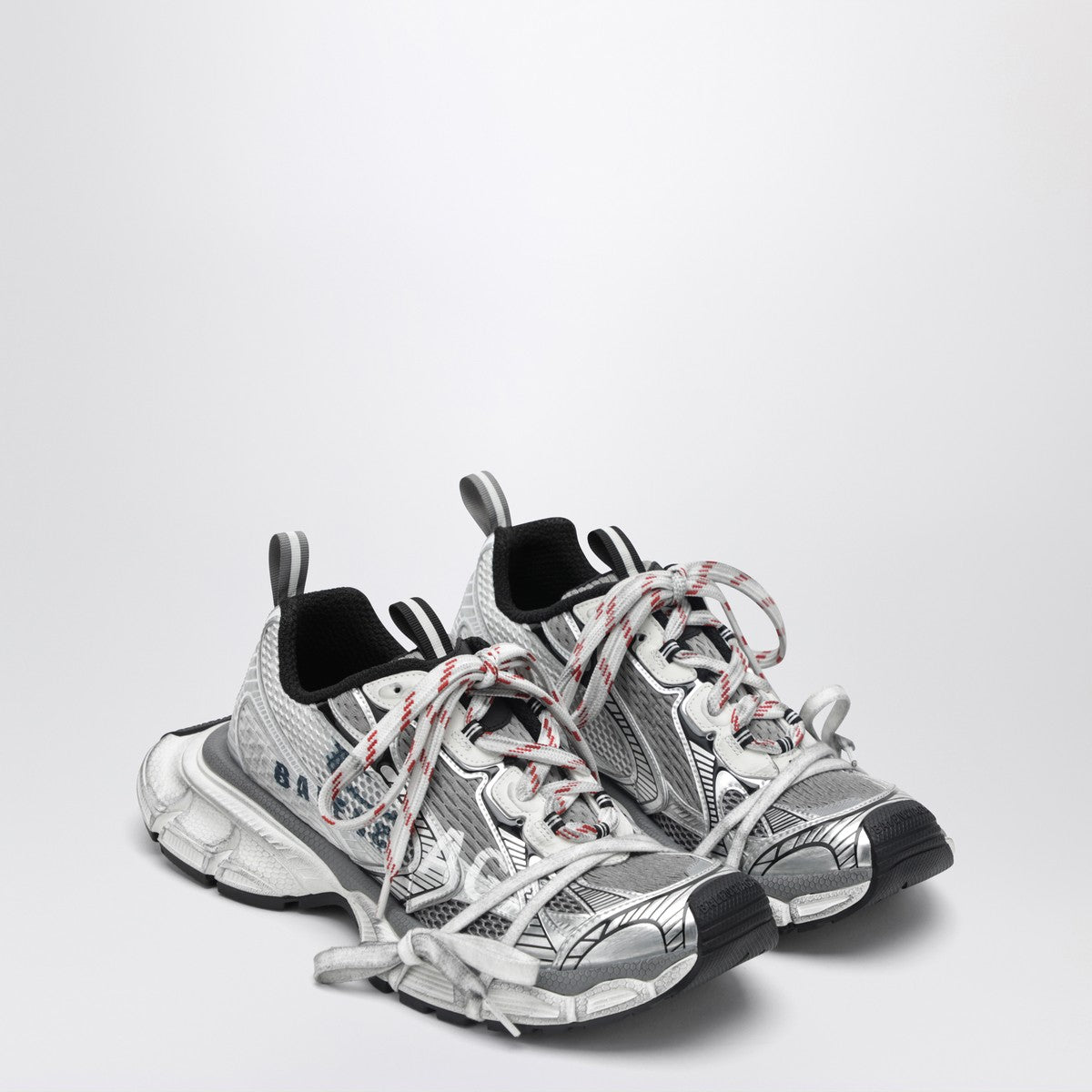 Balenciaga 3XL Split Logo sneakers in white/navy/grey