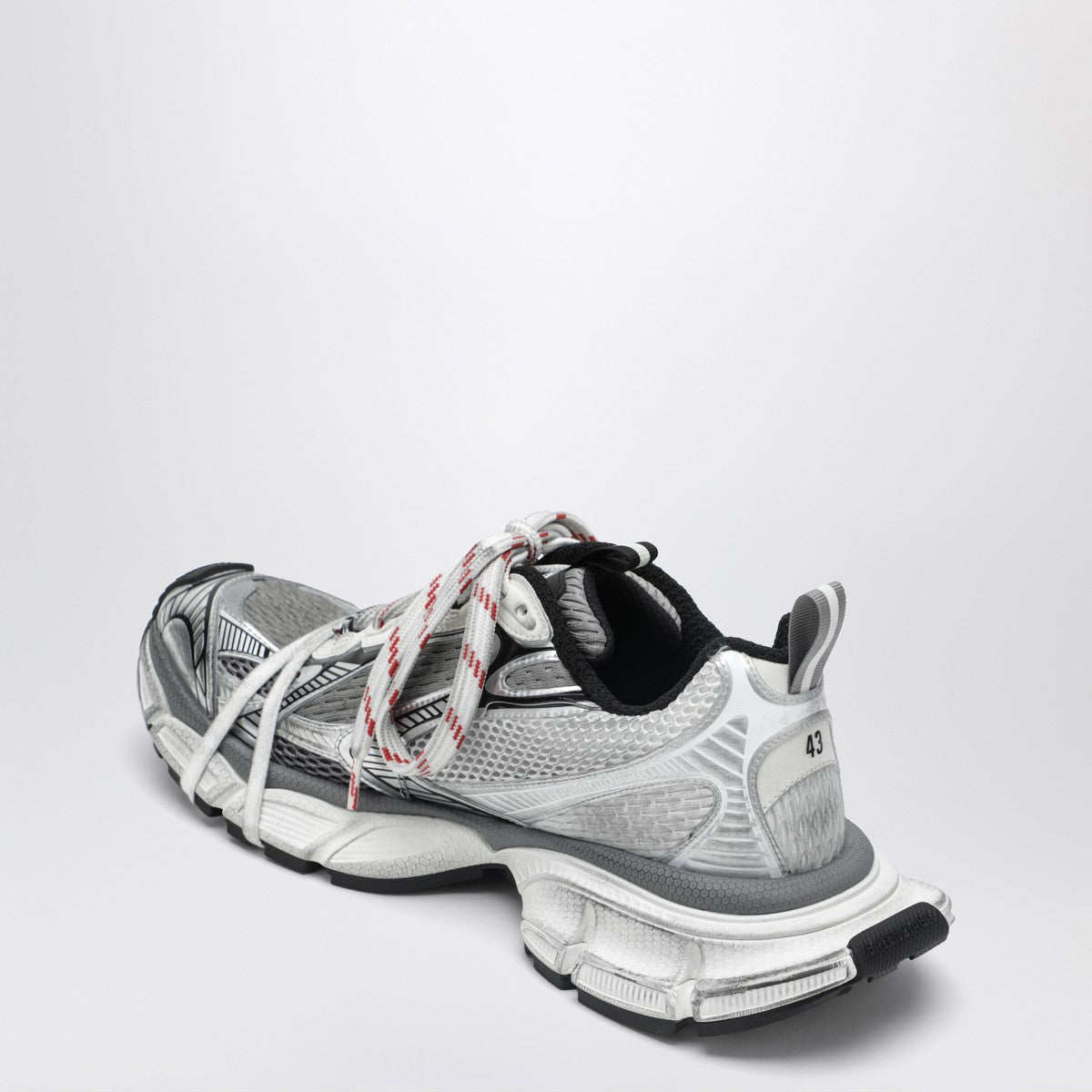 Balenciaga 3XL Split Logo sneakers in white/navy/grey