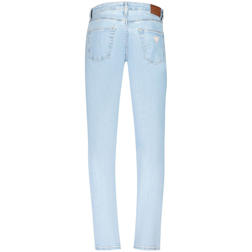 Guess Jeans Blue Cotton Men Jeans