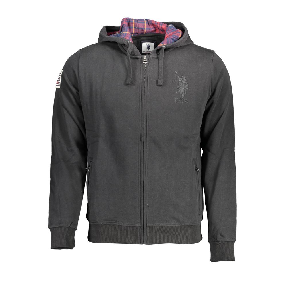 سترة قطنية سوداء من US POLO ASSN