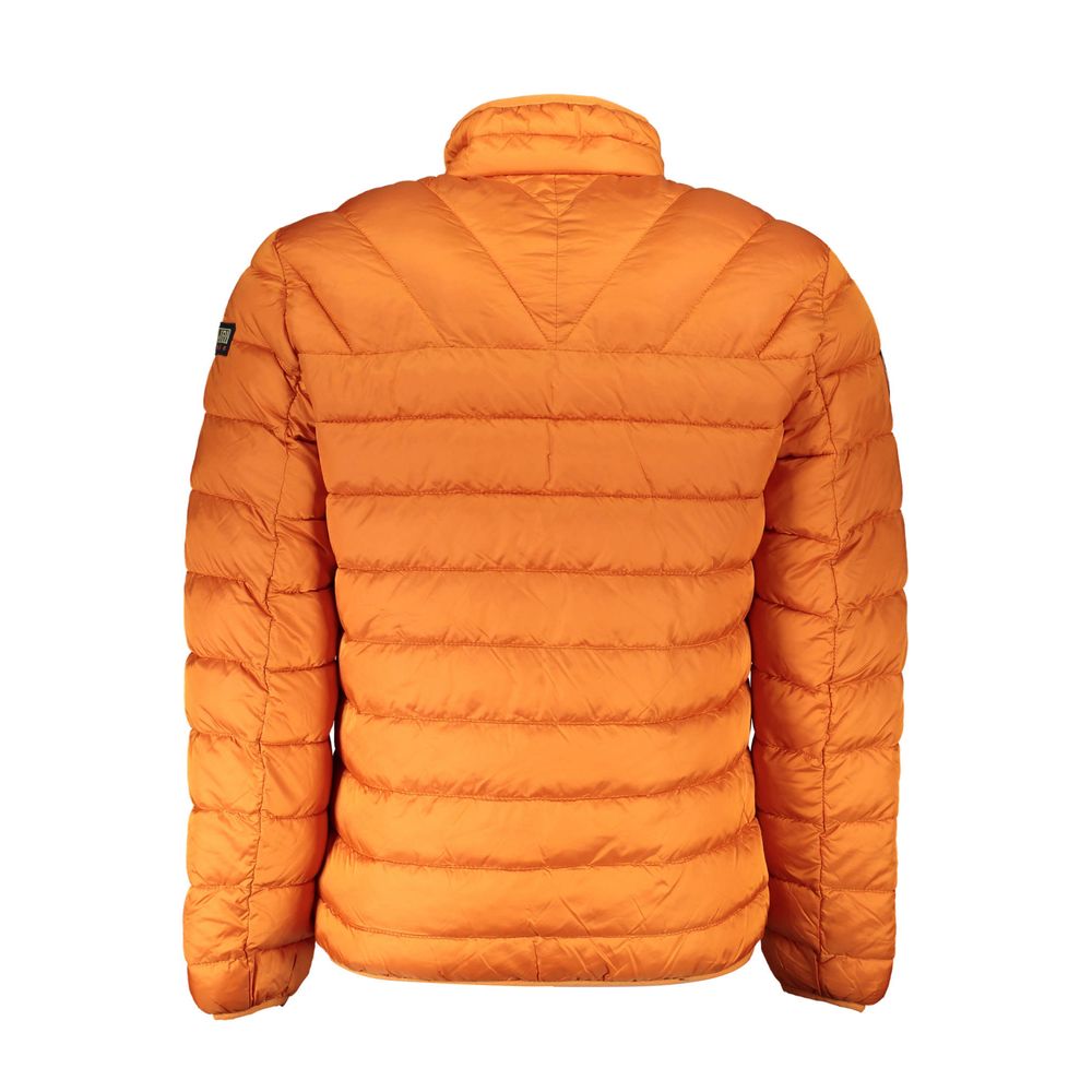 Napapijri Orange Polyamide Men's Jacket