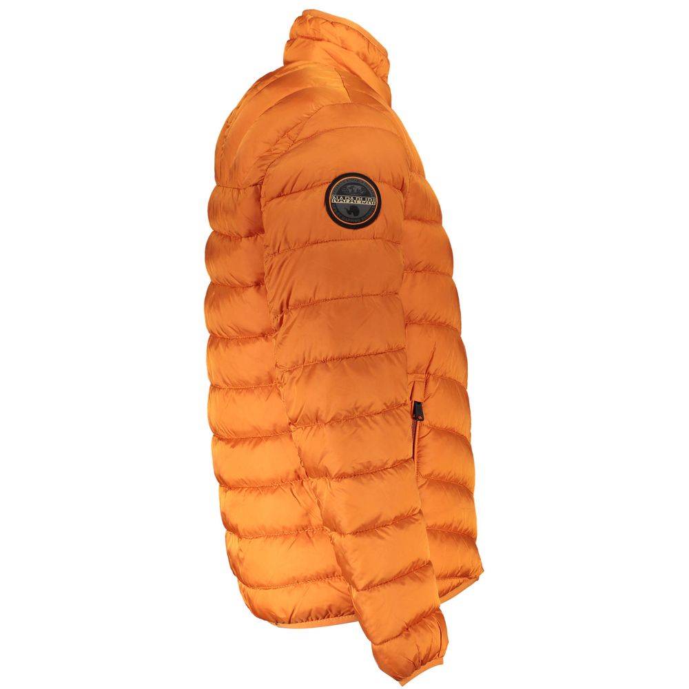 Napapijri Orange Polyamide Men's Jacket