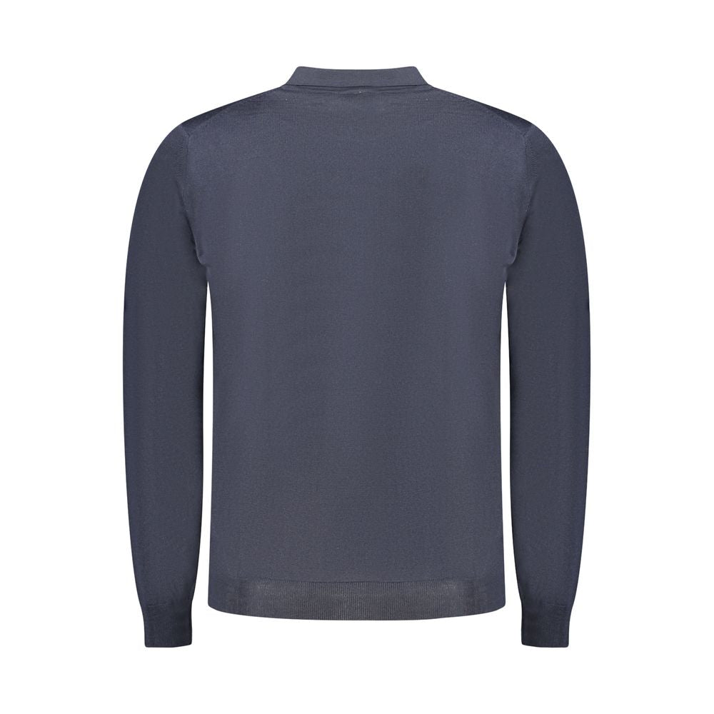 K-WAY Blue Wool Sweater